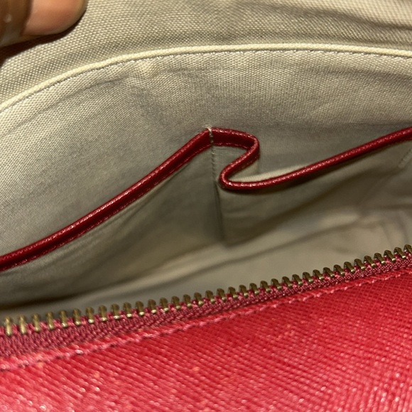 BURBERRY Nova Check Hand Bag red - Picture 12 of 13